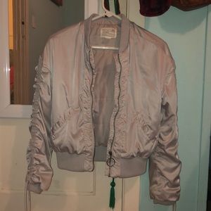 Cotton On Silver Puffy Jacket